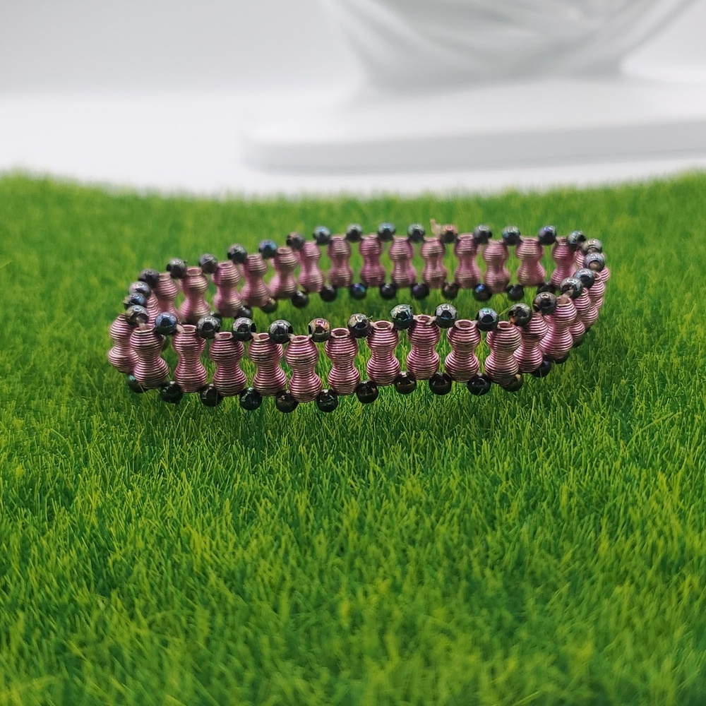 Vintage Wire Spool Bracelet B3012